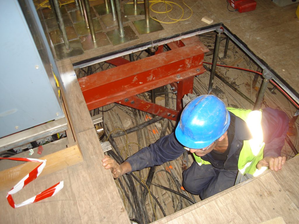 1. Close inspection and installation of additional support - Constrata